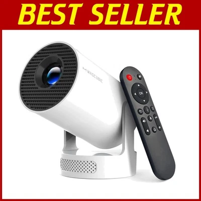 Portable Mini Projector with WiFi 6 & Bluetooth 5.4 - Image 1 of 4