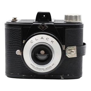 Agfa Clack Kamera Camera Boxkamera inklusive Bereitschaftstasche - Bild 1 von 4