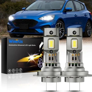 For Ford Focus MK4 2018-2023 2x H7 LED 6500k Pure White Headlight Bulbs Low Beam - Picture 1 of 9
