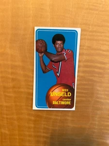 1970-71 TOPPS BASKETBALL #72 WES UNSELD!! NR-MINT!! $1 SHIPPING!! - Picture 1 of 2