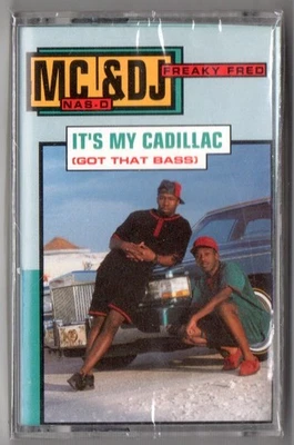 MC NAS-D & DJ FREAKY FRED It's My Cadillac SEALED Rap Tape Miami Bass 1992 - Image 1 of 3