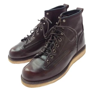 Stivali stringati da lavoro Red Wing 2906 marroni taglia US7D pelle uomo made in USA usati - Foto 1 di 9