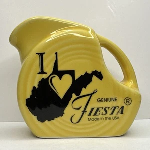 MINI BROCCA DISCO COLORE GIALLO I LOVE FIESTA WEST VIRGINIA - Foto 1 di 6