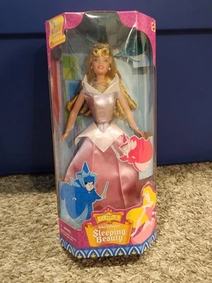 Кукла My Favorite Fairy Tale Doll Walt Disney Sleeping Beauty Aurora 1999 никогда не доставалась из коробки - Изображение 1 из 3