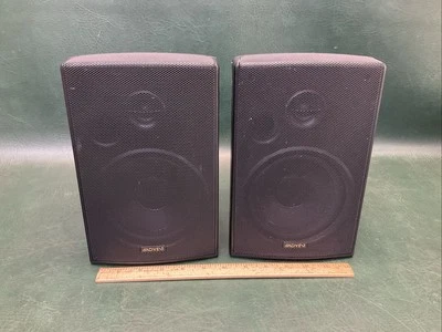 Par de Altavoces Advent Calypso Calidad 2 Vías Interior Exterior Negros con Soportes Foto 1 de 4