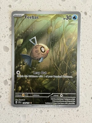 Feebas 198/191 Sv08: Surging Sparks Illustration Rare Pokemon TCG NM - Image 1 of 2