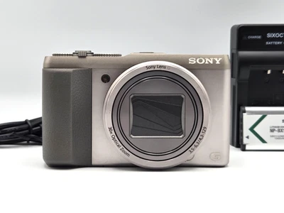 [N.MINT] SONY Cyber-Shot DSC-HX50V Silver Compact Digital Camera dal Giappone - Immagine 1 di 4