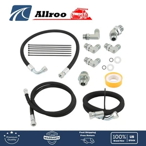 For Transmission Lines HEAVY-DUTY Cooler Hose - (06-10) Chevy 6.6L w/Allison - Foto 1 di 16