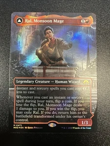 Ral, Monsoon Mage (Borderless) (Textured Foil) Modern Horizons 3 Foil NM JL - Picture 1 of 10