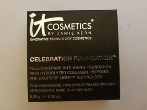 It Cosmetics Celebration Foundation by Jamie Kern, Tan (.30 oz) NEW / SEALED - Picture 1 of 1