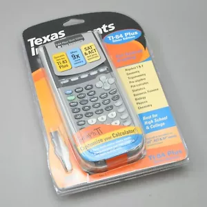 Texas Instruments TI-84 Plus Silver Edition Calculadora Gráfica Manual -SIN CABLE - Imagen 1 de 10