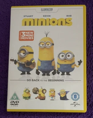 Minions DVD Thriller & Mystery (2015) Sandra Bullock FREE UK P&P - Image 1 of 3
