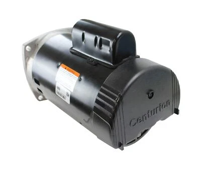 A.O Smith B2748 Single Speed Square Flange Threaded Shaft Motor for Pools, 2 HP - Image 1 of 4