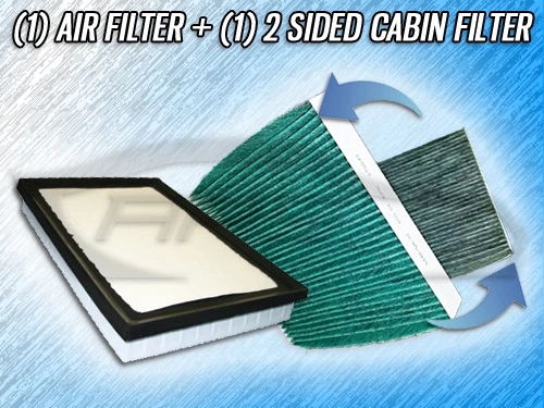 AIR FILTER HQ CABIN FILTER COMBO FOR 2010 2011 2012 LEXUS HS250H - Image 1 of 4