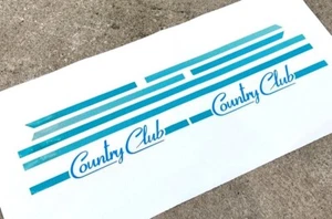 FIAT PANDA COUNTRY CLUB STICKERS for all colors 1994 - 1998 - Picture 1 of 5
