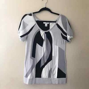 White House Black Market Kurzarm Pullover Gr. S - Bild 1 von 5