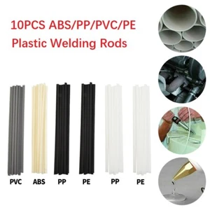 10 PIEZAS Varilla de soldadura de plástico Soldador de plástico ABS/PP/PVC/PE Varillas de soldadura 200 mm Soldadura - Imagen 1 de 46