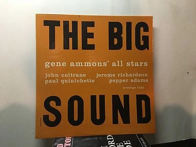 GENE AMMONS - The Big Sound ~ PRESTIGE 7132 {nm dg} w/John Coltrane - VERY RARE - Image 1 of 4