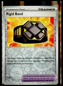 Carta Pokemon Rigid Band Reverse Holo NM 165/165 Scarlatto e Viola 151! - Foto 1 di 2