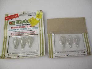 Kmart Deluxe Miniature Xmas Tree Lites Replacements 2 Packs NOS 93-79 vtg 6 pc - Picture 1 of 5