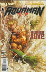 DC COMICS AQUAMAN #5 MARCH 2012 1ST PRINT NEW 52 VF - Picture 1 of 1