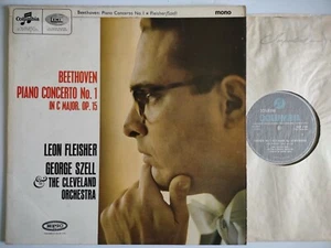 LEON FLEISHER PLAY BEETHOVEN PIANO CONCERTO NO 1 CO SZELL EMI COLUMBIA 33SX 1767 - Picture 1 of 4