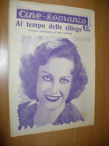 CINEMA CINE-ROMANZO 217 1931 AL TEMPO DELLE CILIEGE JOAN CRAWFORD WILLIAM HAYNES - Imagen 1 de 1