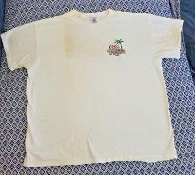 Camiseta De Colección Y2K Coors Light The Silver Bullet 2000 Neptune Beach Club Para Hombre XL Foto 1 de 4