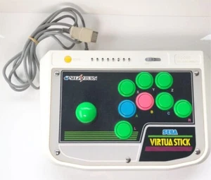 Sega Virtua Stick HSS-0136 Controller Sega Saturn Tested & Working Used Game - Picture 1 of 7