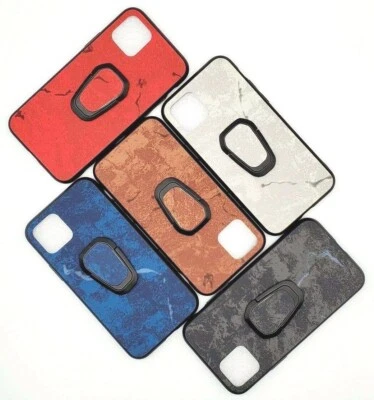 Leather Case With Ring For iPhone 11, 11Pro, 11 Pro Max, Xs, Xr, XsMax, 7/8  - Image 1 of 4