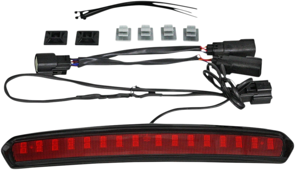 2014-2021 for Harley Tri Glide FLHTCUTG Tour Pack Lid Light Black/Red - Image 1 of 1