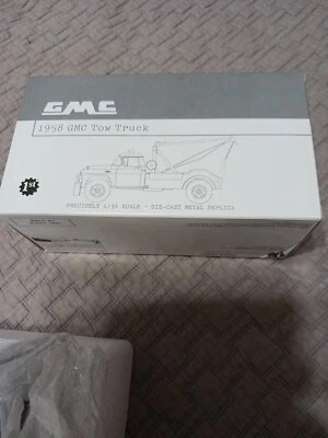 GMC FIRST GEAR 1958  TOW TRUCK WRECKER TRUST THE STAR 1/34 DIECAST 19-2366 NIB - Image 1 of 4