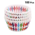 100PCS Heat Resistant Cupcake Wrappers Round Thicken Muffin Cup Cake Paper