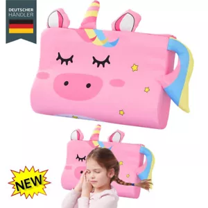 Schlummerkids Kissen, Calmly Kinderkissen 45x27cm, Kinderkopfkissen Einhorn - Bild 1 von 16