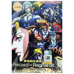 Record Of Ragnarok Season 1+2 Vol.1-27End DVD All Region ENG DUB SHIP FROM USA - Picture 1 of 6