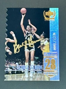 George Gervin 1999 Upper Deck Century Legends Top 50 Signed Autograph #/100 JSA - Picture 1 of 3