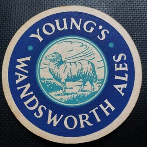 Youngs Beer Mat Uk Cat No 07. Wandsworth London.  - Picture 1 of 2