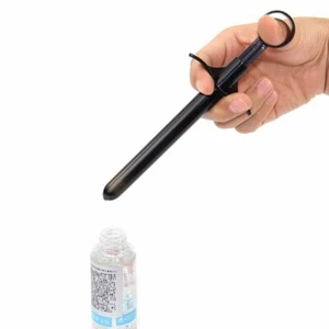 Anal Lubricant Pusher Lube Launcher Shooter Oil Injector Syringe - Picture 1 of 11