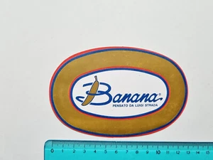ADESIVO BANANA LUIGI STRADA STICKER AUTOCOLLANT VINTAGE 80s ORIGINAL - Foto 1 di 1