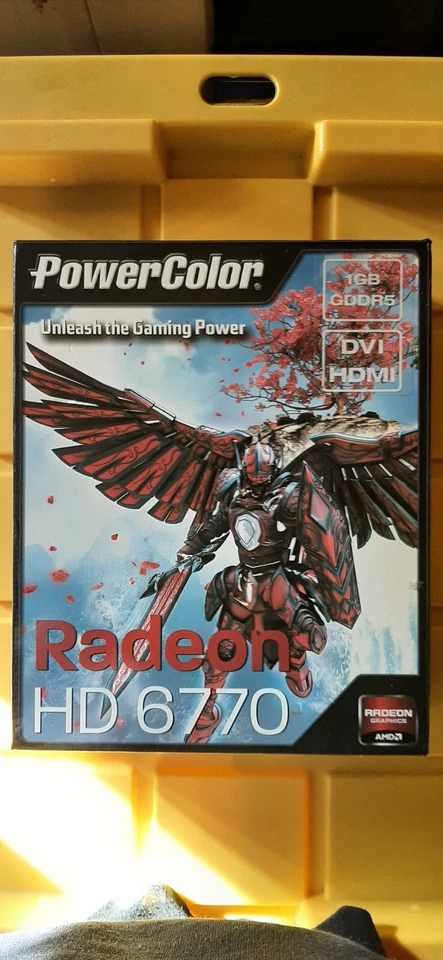AMD Radeon HD 6770 1GB GDDR5 PowerColor Factory Sealed - Image 1 of 4