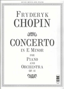 CHOPIN Konzert e-Moll op. 11 für KLAVIER Buch KEINE CD Noten minus eins NEU - Bild 1 von 5