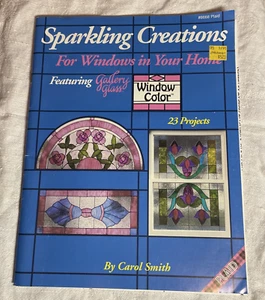 Gallery Glass SPARKLING CREATIONS Window Plaid Book 8668 Carol Smith 23 PROJECTS - Picture 1 of 12