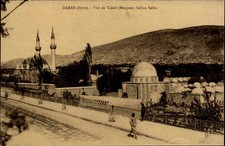 DAMAS Damaskus Syrie Syrien ca ~1929 Takiet Mosque Moschee Sultan Selim Postcard