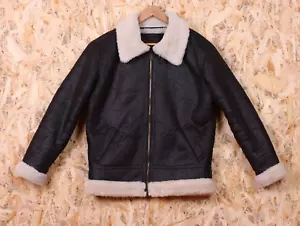 Alpha Industries B-3 Shearling Jacket Sherpa Womens size M - Picture 1 of 15