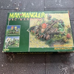 Warhammer Citadel MD5 Orc Man-Mangler Mangonel & Crew Metal fuori produzione quasi completo - Foto 1 di 12