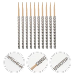 10 Pcs Funkelnde Picks Cake-Pop-Stiele Und -Verpackungen Lutscher - Bild 1 von 17