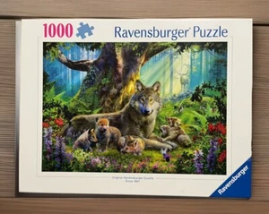 Ravensburger Puzzle 15987 - Wölfe im Wald. 1008 Teile. - Bild 1 von 4