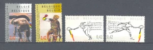 BELGIEN 2002 Tennis und Radfahren postfrisch ** 3052/55 - Bild 1 von 1