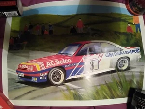 Motorsport Art - Opel Manta GTE Rallyedruck - AC Delta - 1995 - Bild 1 von 2