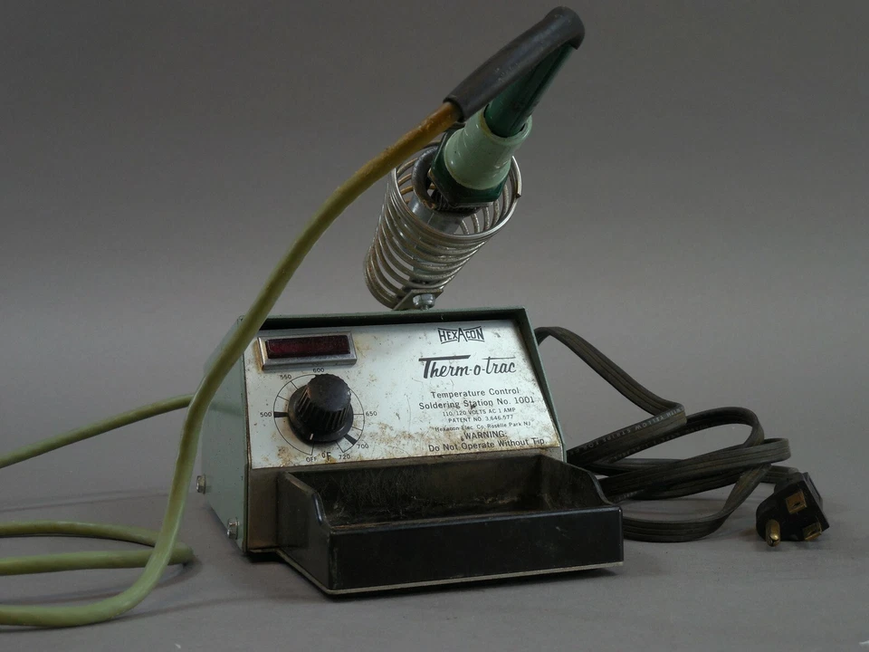 Hexacon Thermotrac Temperature Control Soldering Station Model 1001 USED - Image 1 of 4